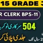 Services and General Administration Department Sindh Jobs 2025 – Apply Online for Junior Clerk (BPS-11)